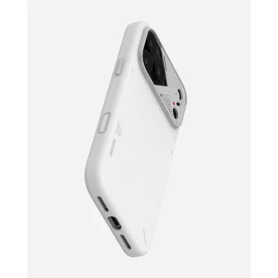 AULUMU A17 Vegan Leather Case for iPhone 17 Pro - White